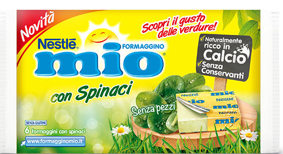 Nestlè Formaggino Mio con Spinaci 6pz - Sanitaria 2m