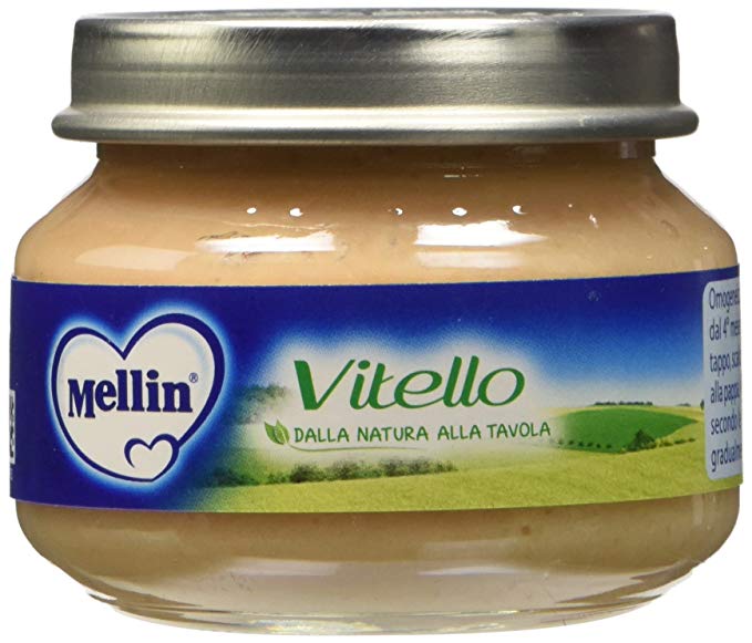 Mellin Omogeneizzato Carne Vitello - Sanitaria 2m